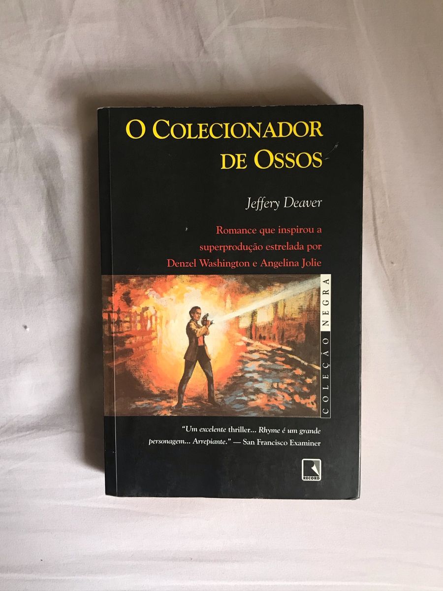 Livro O Colecionador de Ossos | Livro Editora Record Usado 40736766 ...