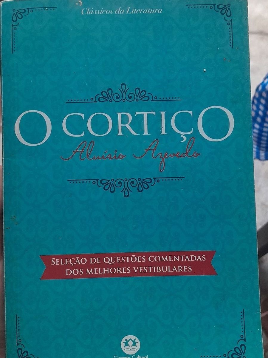 Livro O Cortiço de Aluisio de Azevedo | Livro Ciranda Cultural Usado ...