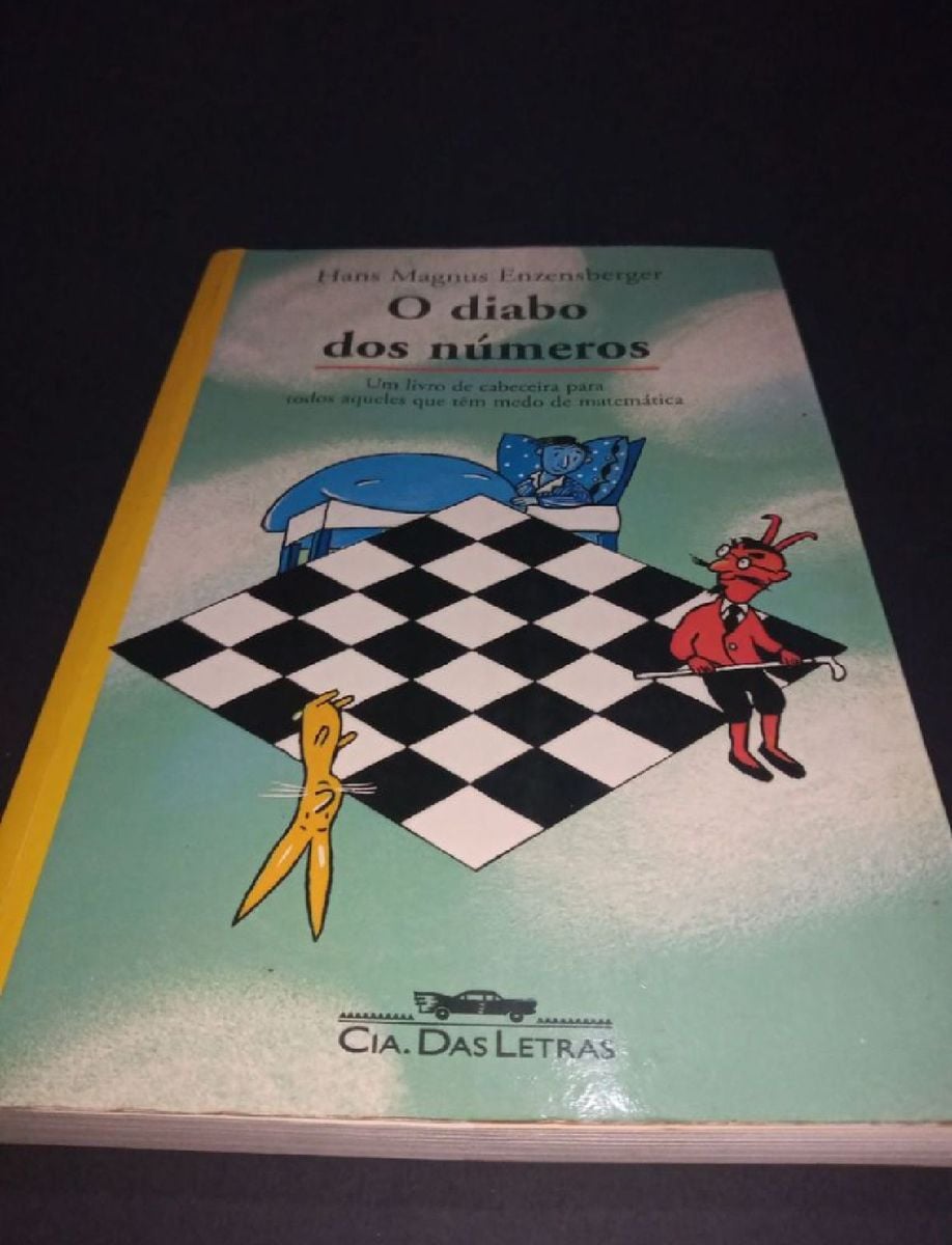 Livro O Diabo Dos Números | Livro Cia Das Letras Usado 82377760 | enjoei