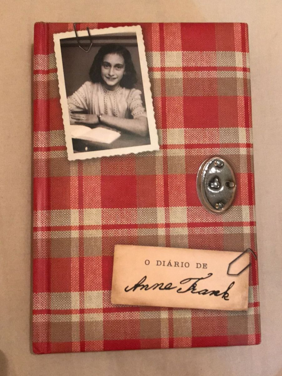 Livro O Diário de Anne Frank - Capa Dura | Livro Editora Record Usado