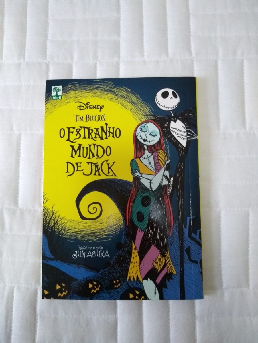 Livro O Estranho Mundo de Jack - Tim Burton (ilustrado) | Livro Usado ...