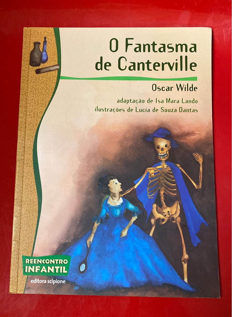 Livro o fantasma de canterville livro scipione usado 81636280 enjoei