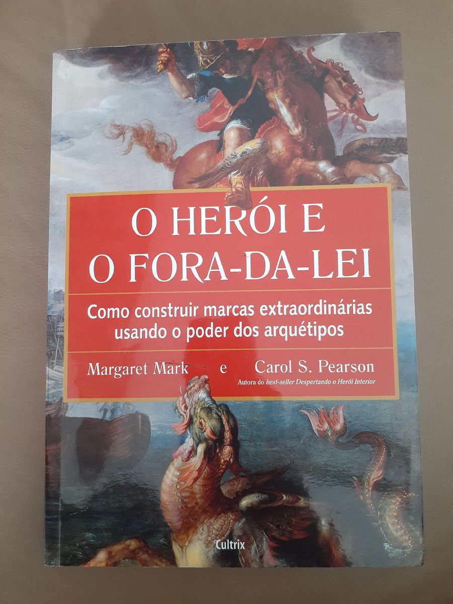 Livro O Herói E O Fora Da Lei Livro Cultrix Usado 40720669 Enjoei