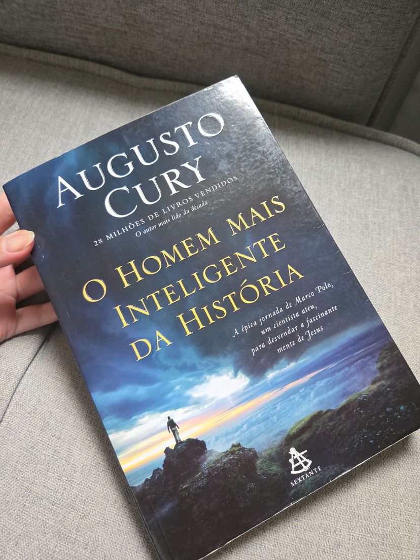 Livro O Homem Mais Inteligente da História Augusto Cury | Livro ...