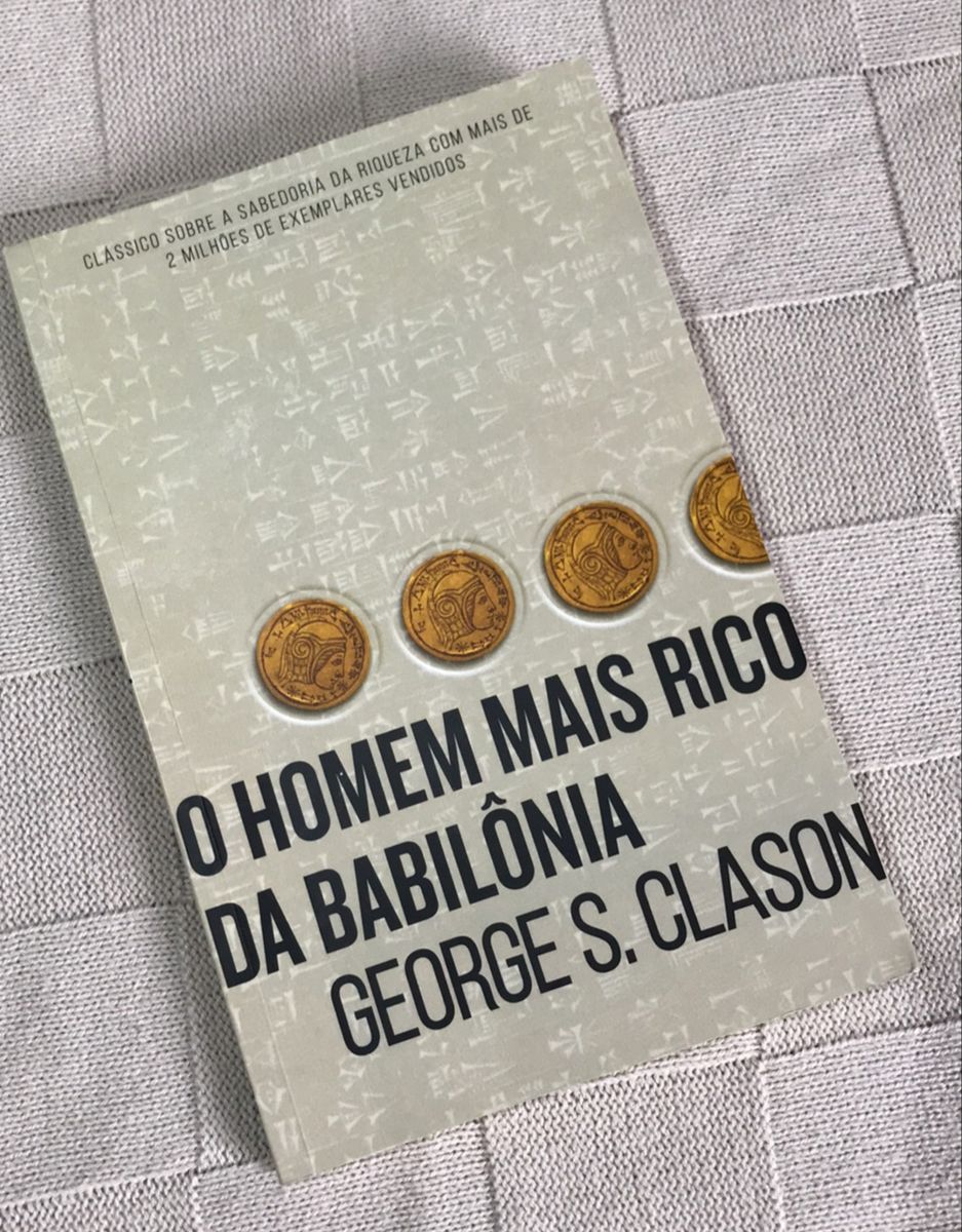 Livro O Homem Mais Rico da Babilônia George S. Clason | Livro Usado ...