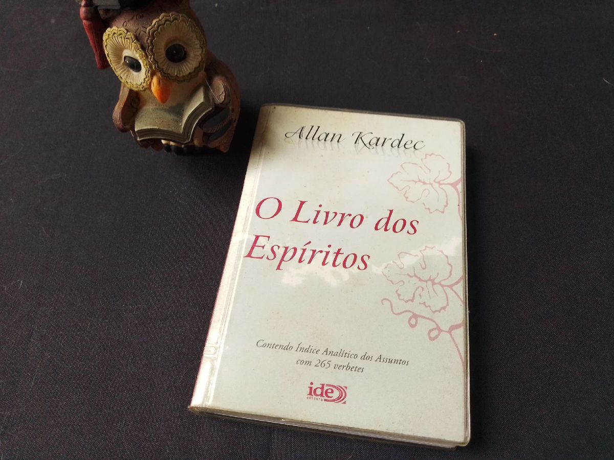 Livro: O Livro Dos Espíritos - Allan Kardec | Livro Ide Editora Usado ...