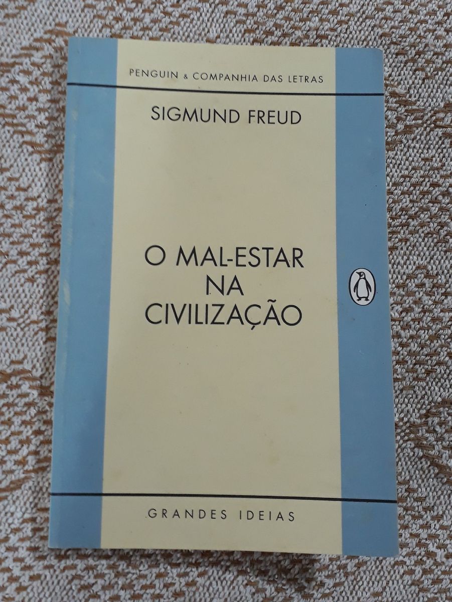 Livro O Mal-estar Na Civilização Sigmund Freud | Livro Penguin E ...
