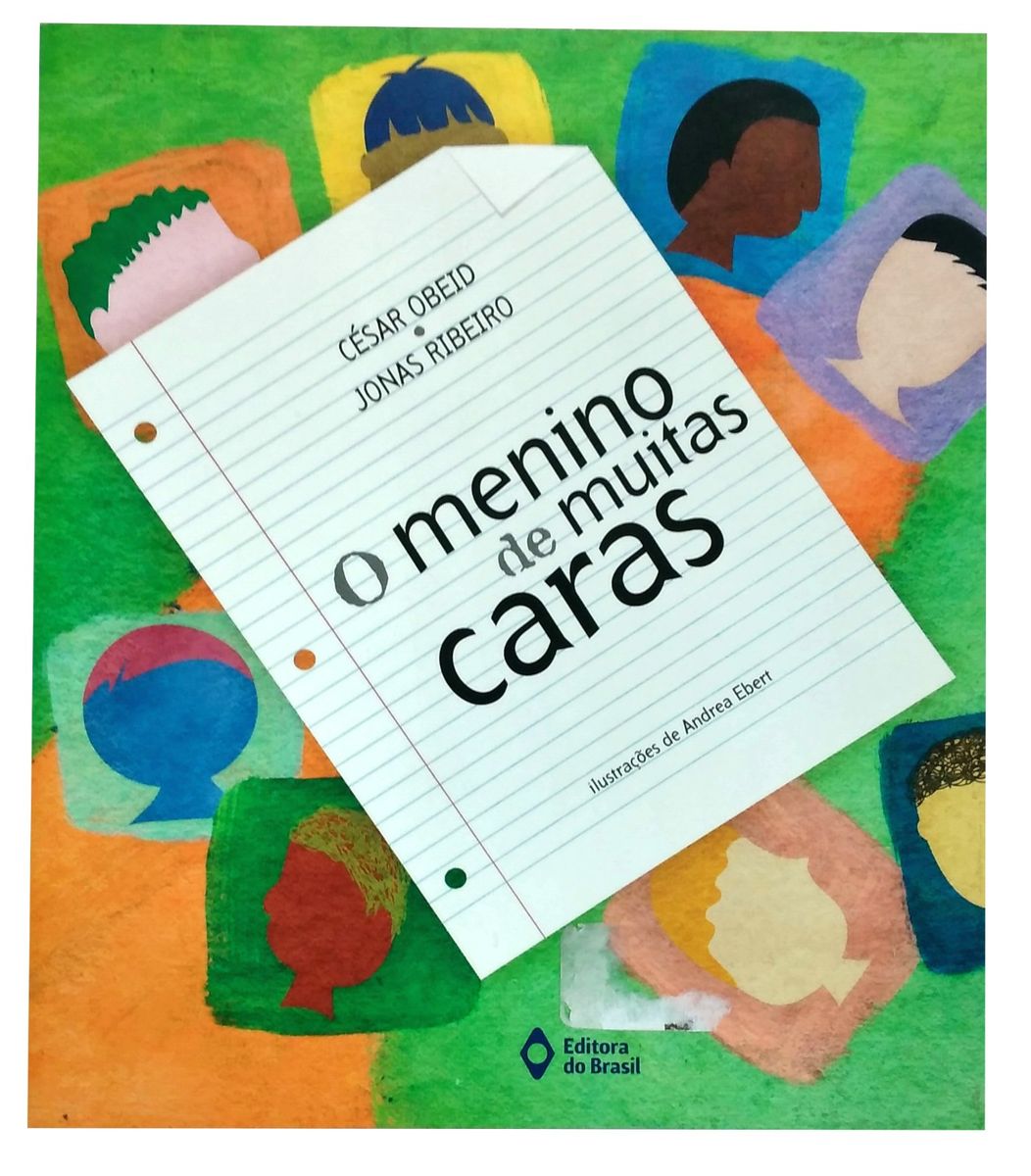 Livro O Menino de Muitas Caras - Cesar Obeid e Jonas Ribeiro - Editora ...