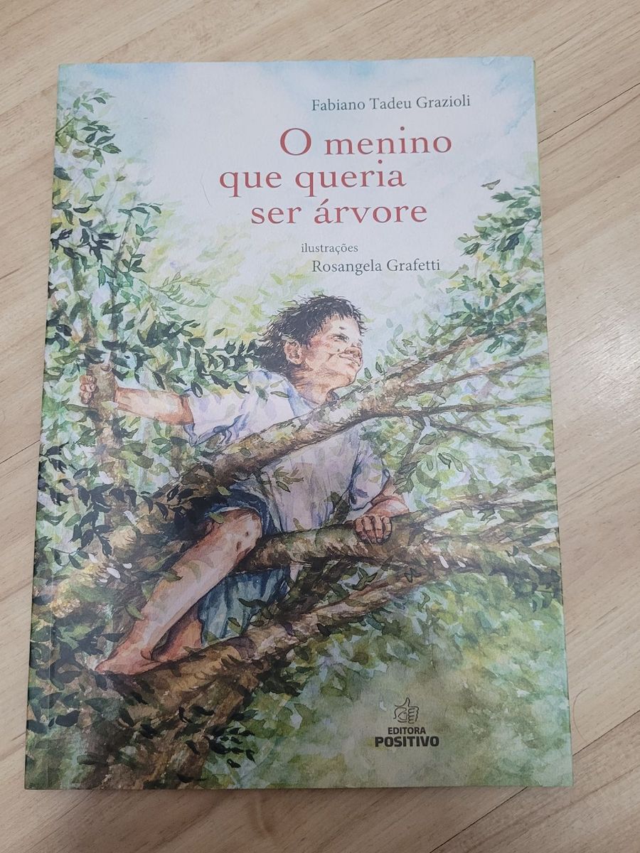 Livro O Menino Que Queria Ser Árvore | Livro Editora Positivo Usado ...