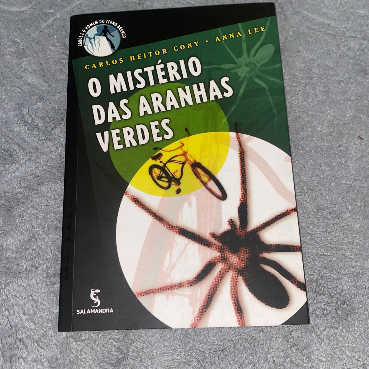 Livro O Mistério Das Aranhas Verdes | Livro Editora Salamandra Usado ...