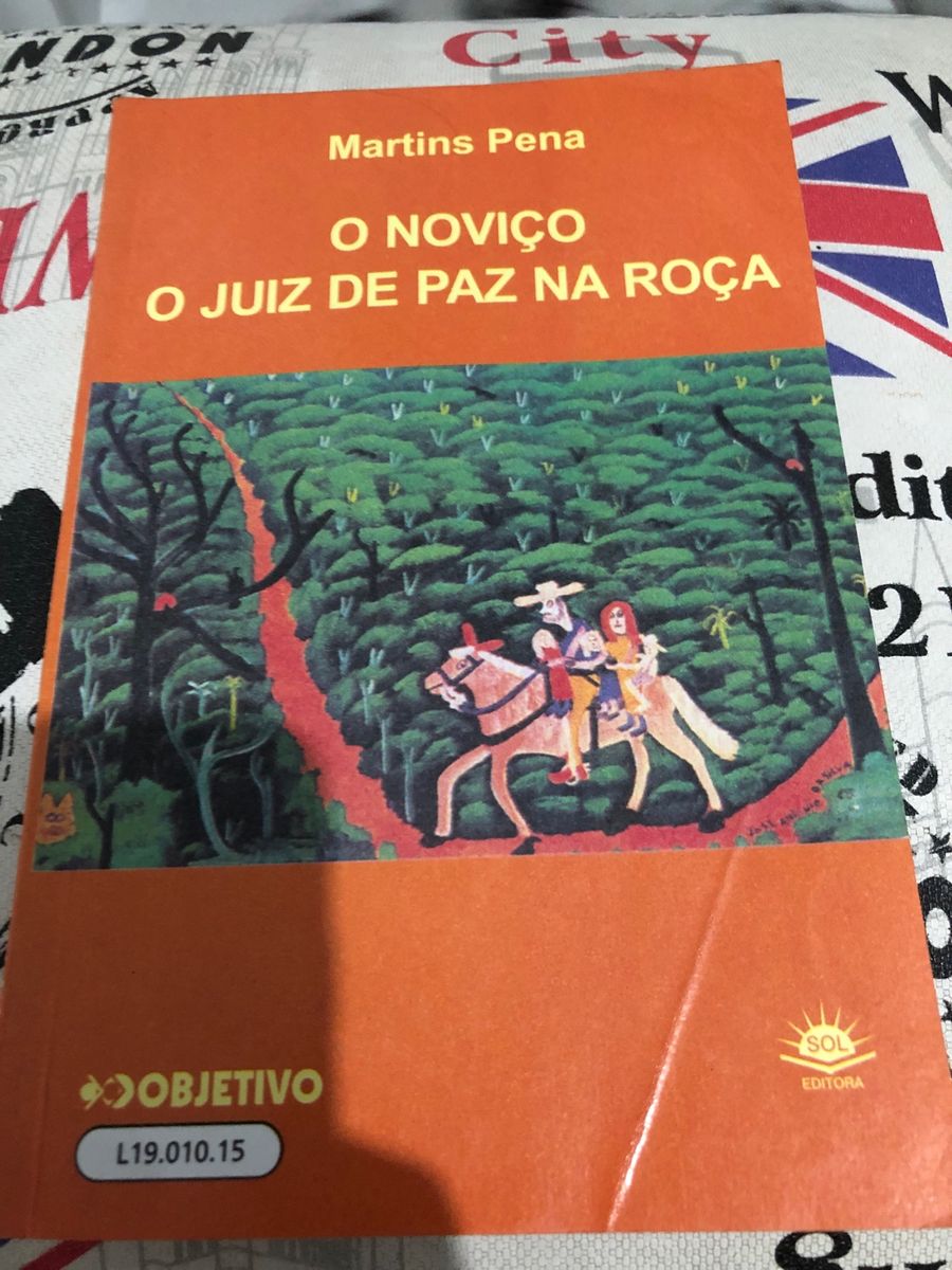 Livro O Noviço / O Juiz de Paz Na Roça | Livro Usado 85173422 | enjoei