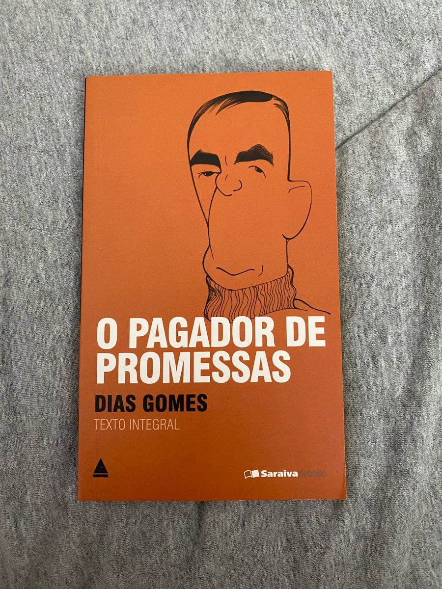 Livro O Pagador de Promessas de Dias Gomes | Livro Dias Gomes Nunca ...