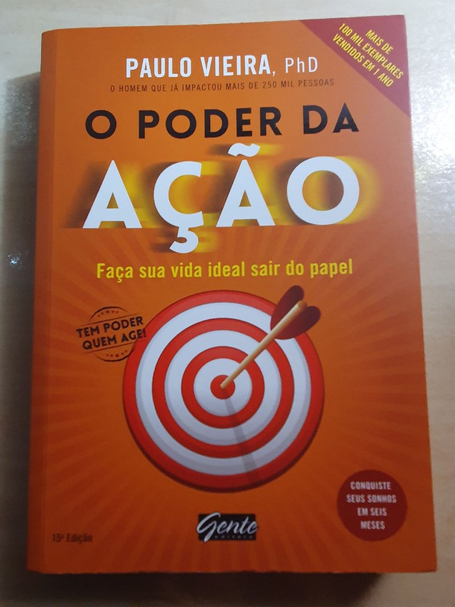 Livro O Poder Da Acao Livro Nunca Usado 40996040 Enjoei