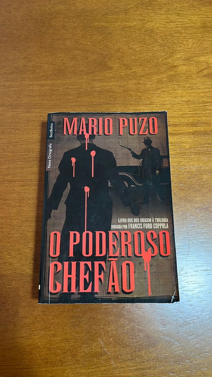 Livro O Poderoso Chefão | Livro Nova Ortografia Usado 83540658 | enjoei