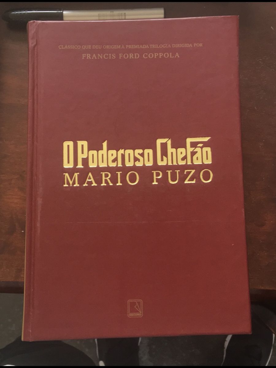 Livro O Poderoso Chefão | Livro Record Usado 54730054 | enjoei