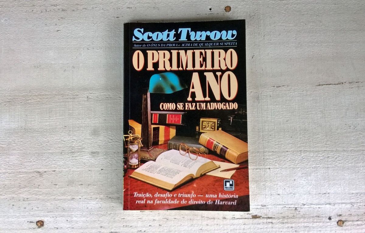 Livro O Primeiro Ano - Como Se Faz Um Advogado | Livro Usado 24545687 ...