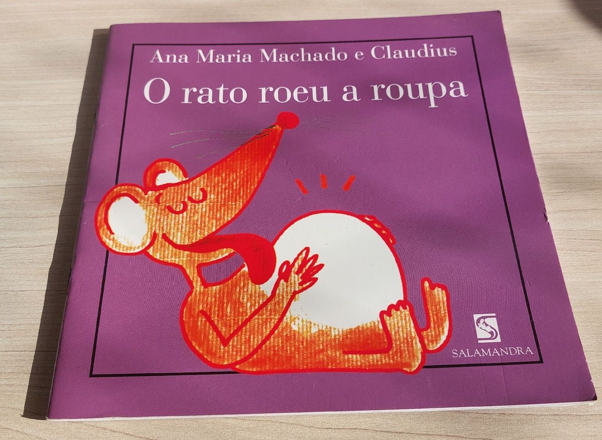 Livro: O Rato Roeu a Roupa | Livro Moderna Usado 79936847 | enjoei