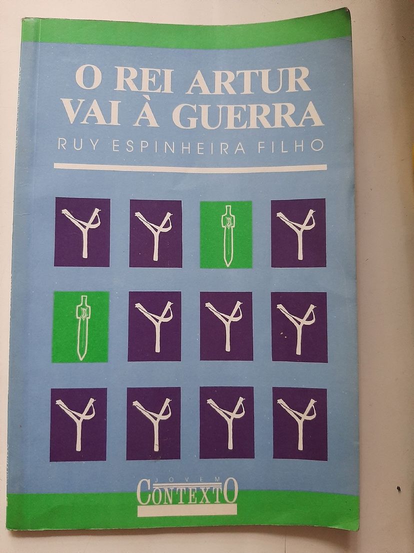 Livro O Rei Artur Vai Guerra Ruy Espinheira Filho Contexto Editora Item Infantil Contexto