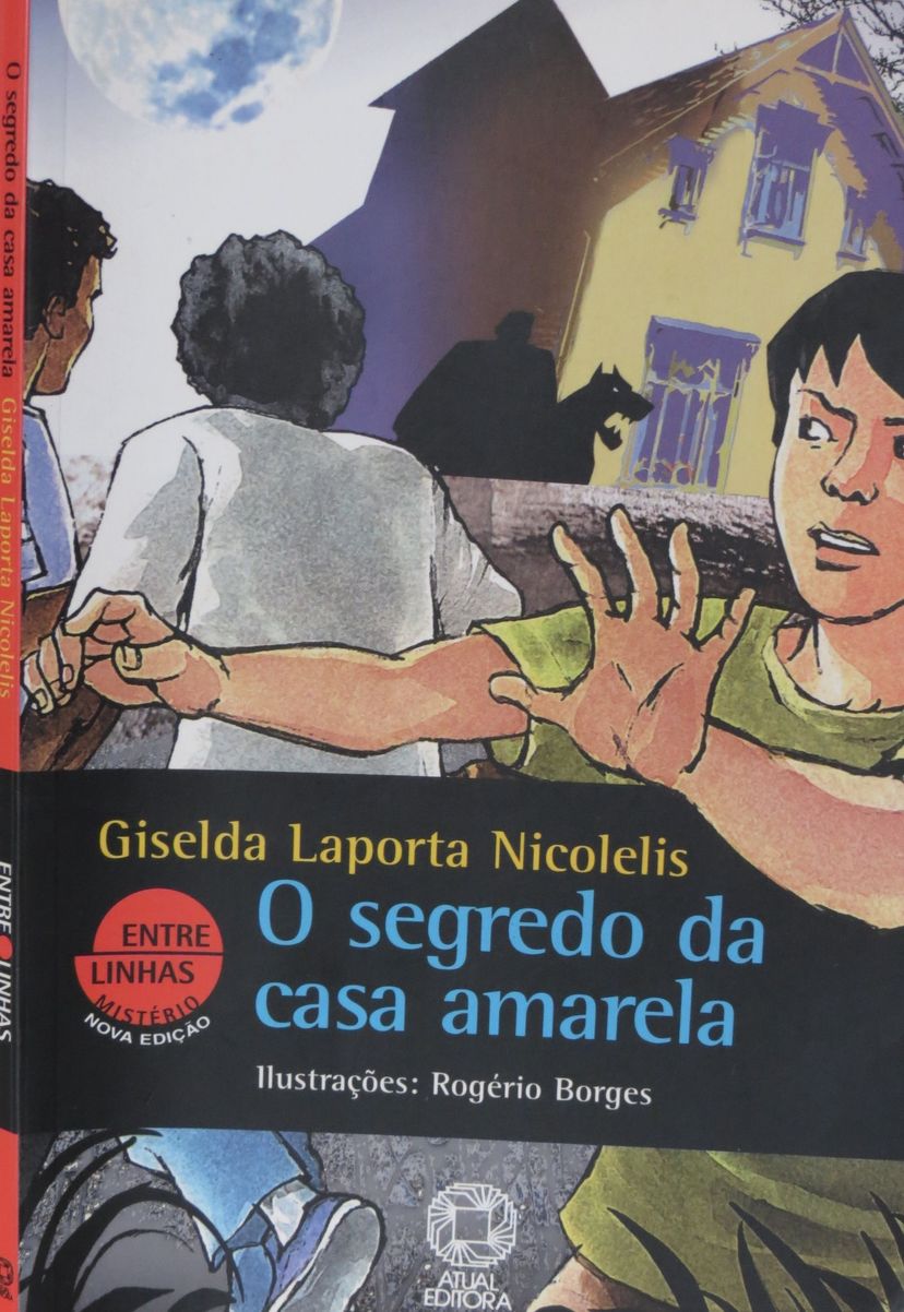 Livro O Segredo da Casa Amarela | Livro Editora Atual Usado 33773326 ...