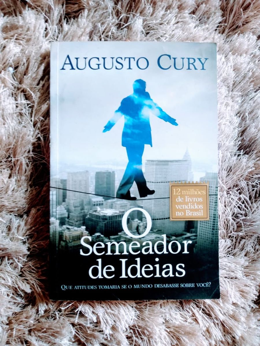 Livro O Semeador de Ideias | Livro Augusto Cury Usado 46704259 | enjoei