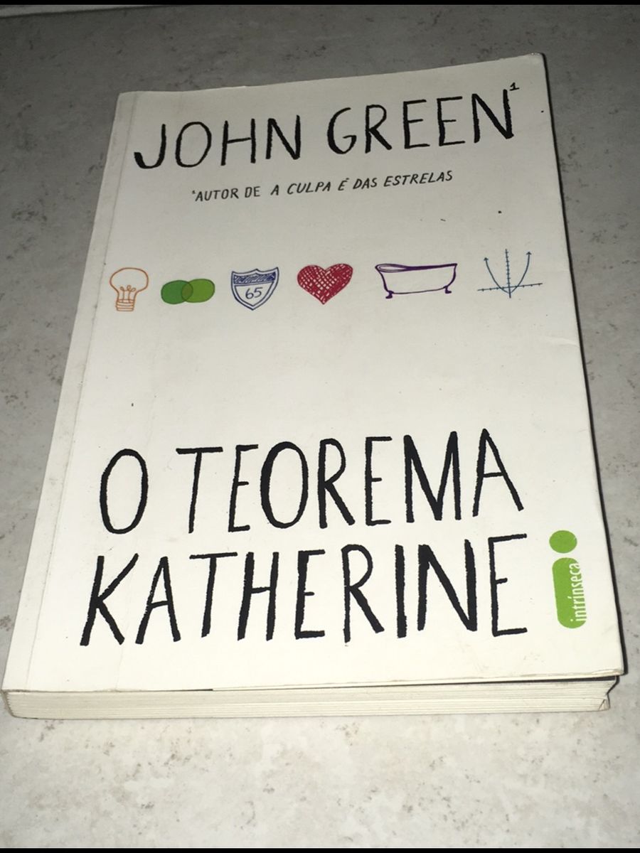 Livro O Teorema Katherine John Green Livro John Green Usado 48287808 Enjoei 1806