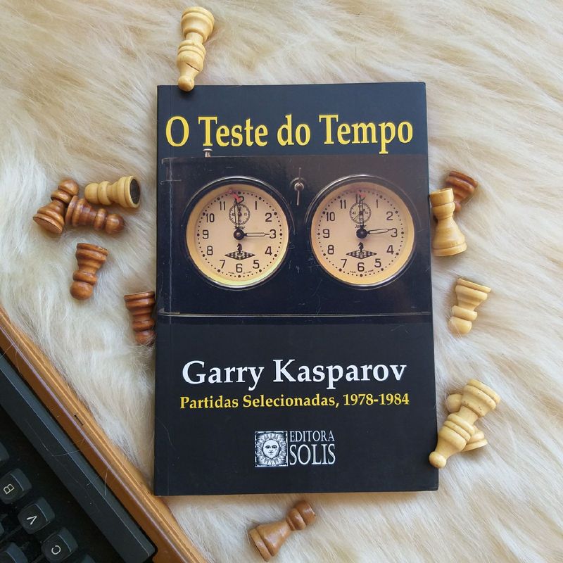 Livro o Teste do Tempo, Garry Kasparov | Livro Editora Solis Usado  81646486 | enjoei