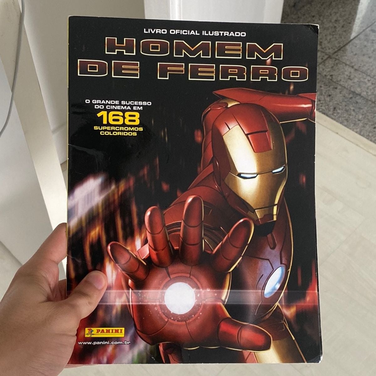 Livro Oficial Ilustrado Homem de Ferro | Livro Usado 86950564 | enjoei
