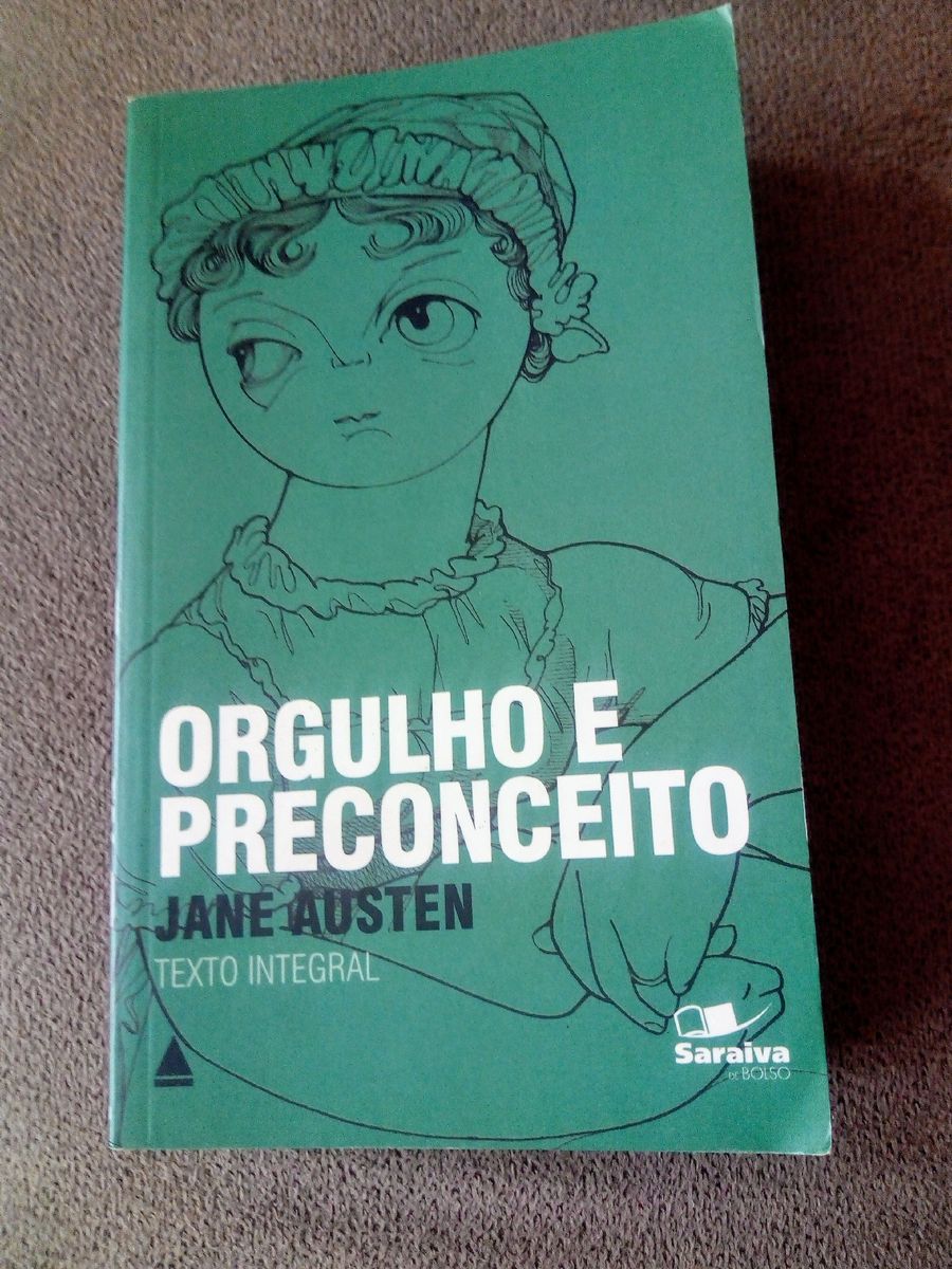 Livro Orgulho e Preconceito de Jane Austen Produto Feminino Editora Saraiva Usado 49987374