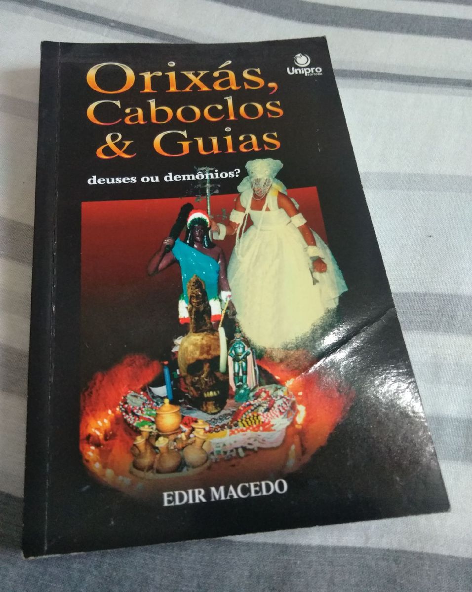 Livro Orixás, Caboclos e Guias do Edir Macedo Livro Usado 32710103 enjoei