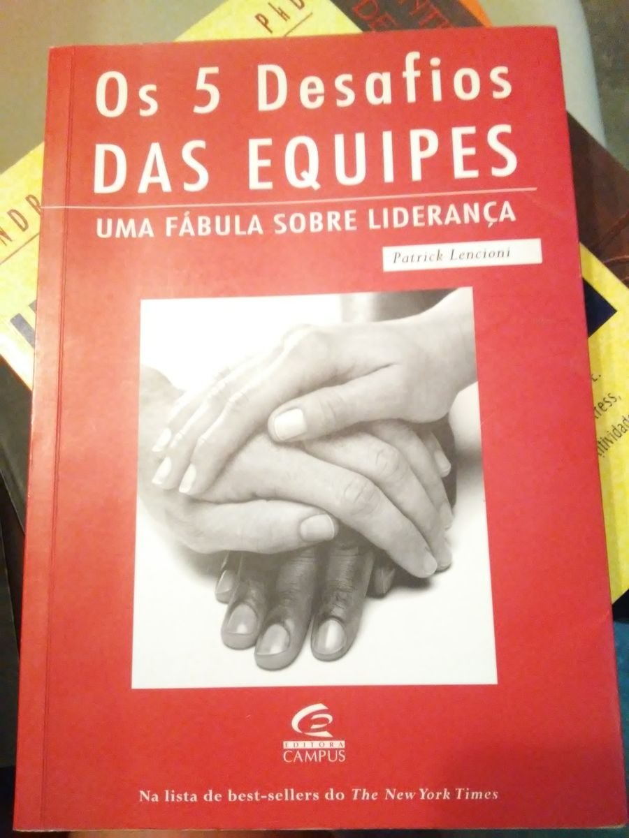 Livro Os Desafios Das Equipes Patrick Lencioni Livro Campus Usado