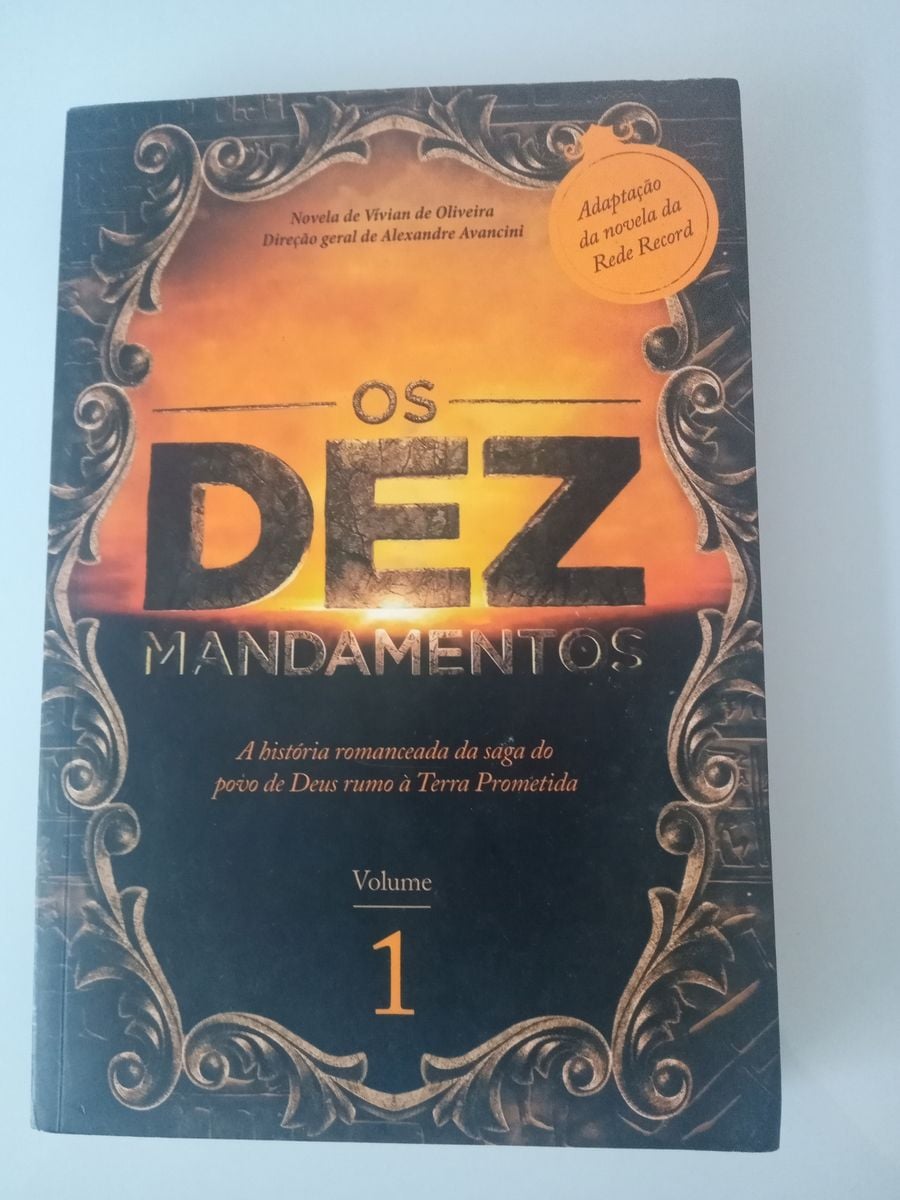 Livro Os Dez Mandamentos | TV e Display Thomas Nelson Usado 86379792 ...
