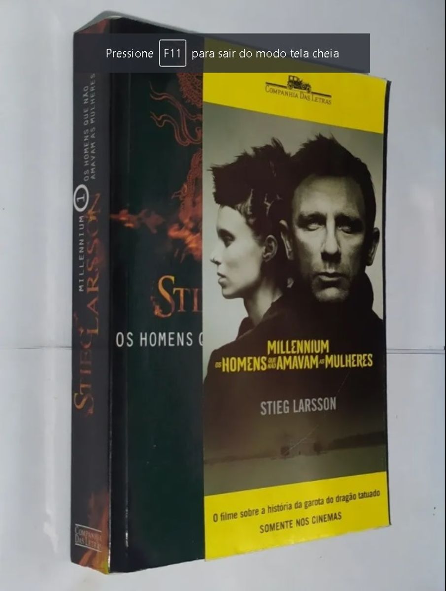 Livro Os Homens Que Não Amavam As Mulheres Stieg Larsson Livro Usado 47501330 enjoei