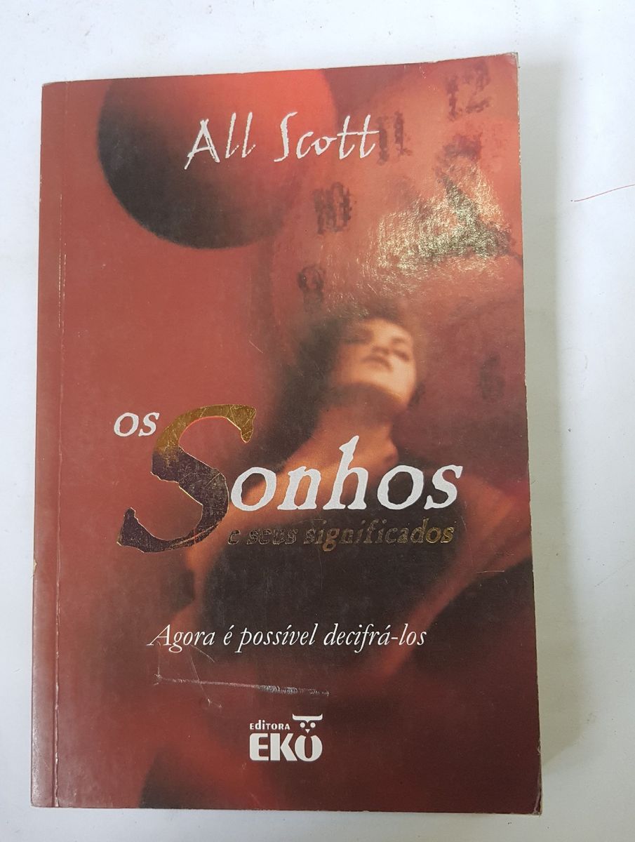 Livro Os Sonhos e Seus Significados Livro Editora Eko Usado 63813447 enjoei