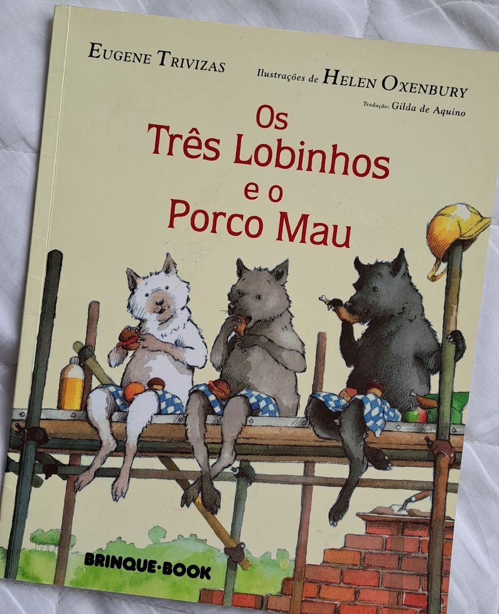 Livro Os Três Lobinhos E O Porco Mau | Item Infantil Usado 79351785 ...