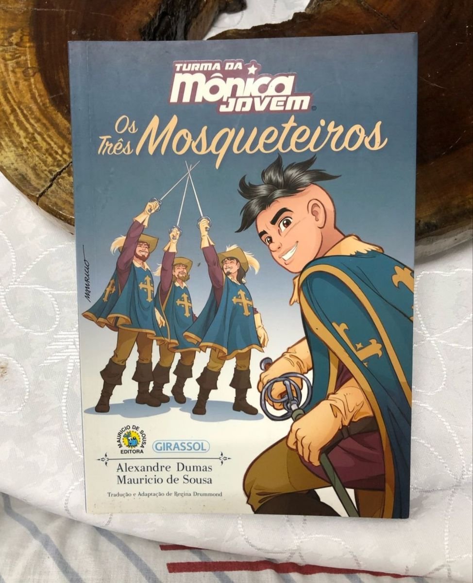 Livro Os Três Mosqueteiros Monica Jovem Livro Livro Usado 74545622 Enjoei 