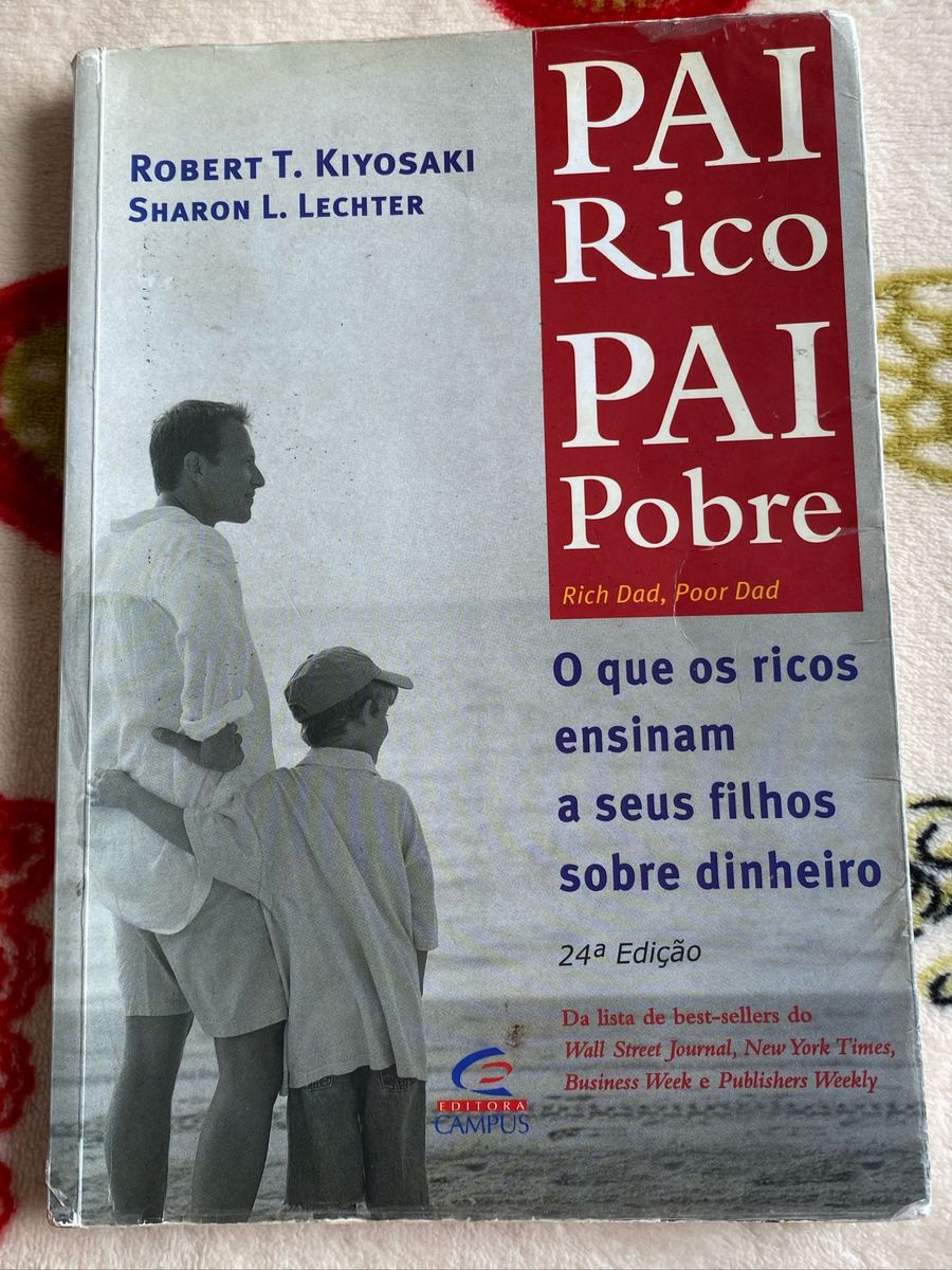 Livro Pai Rico Pai Pobre | Livro Editora Campus Usado 47287093 | enjoei