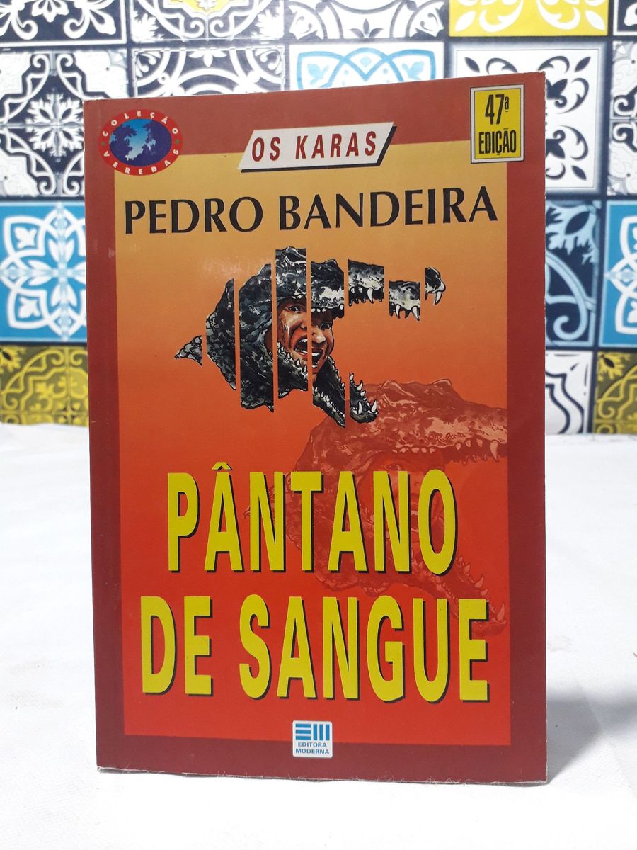 Livro Pântano de Sangue Livro Usado