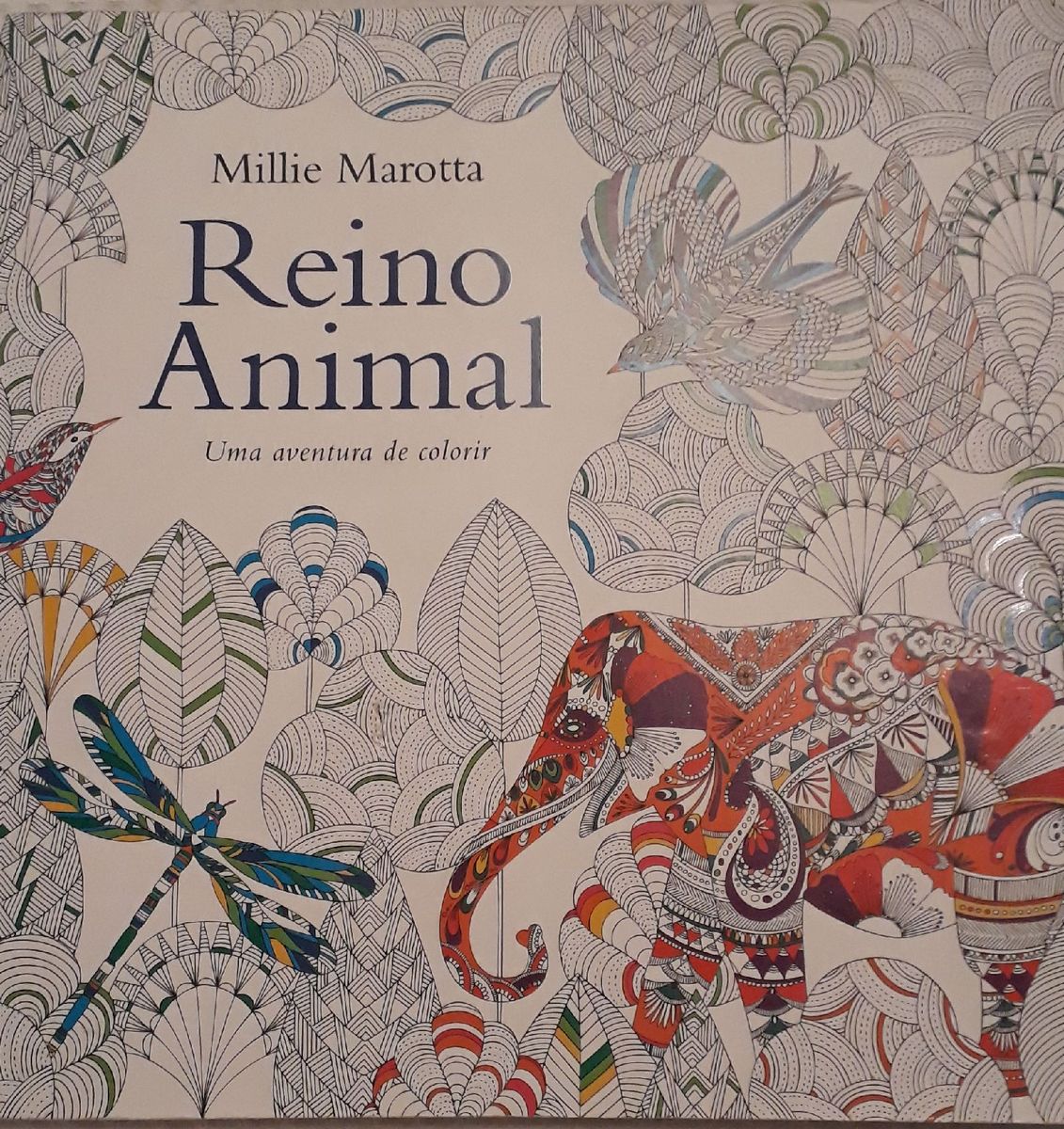 Livro para Colorir Reino Animal | Livro Sextante Nunca Usado 40182501 ...