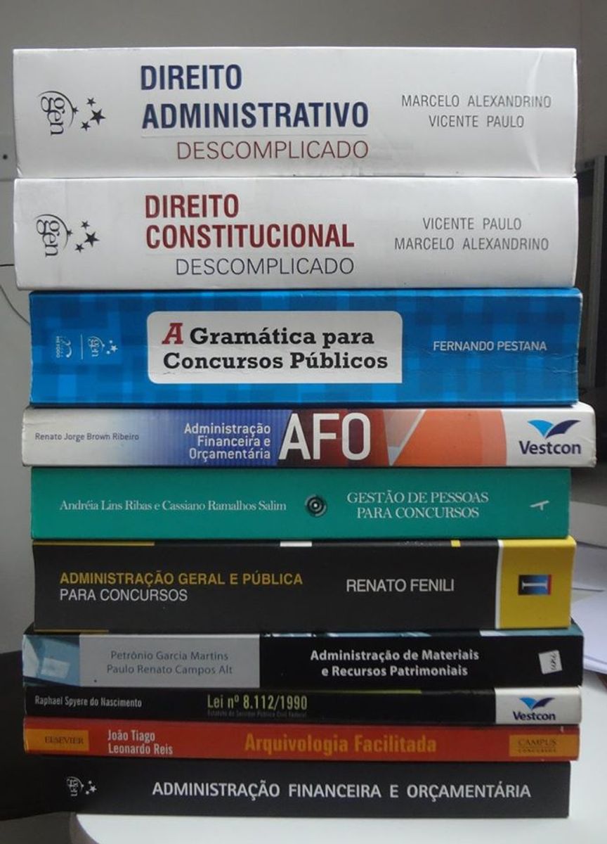 Livro Para Concursos A Gramática Para Concursos Públicos: Teoria ...