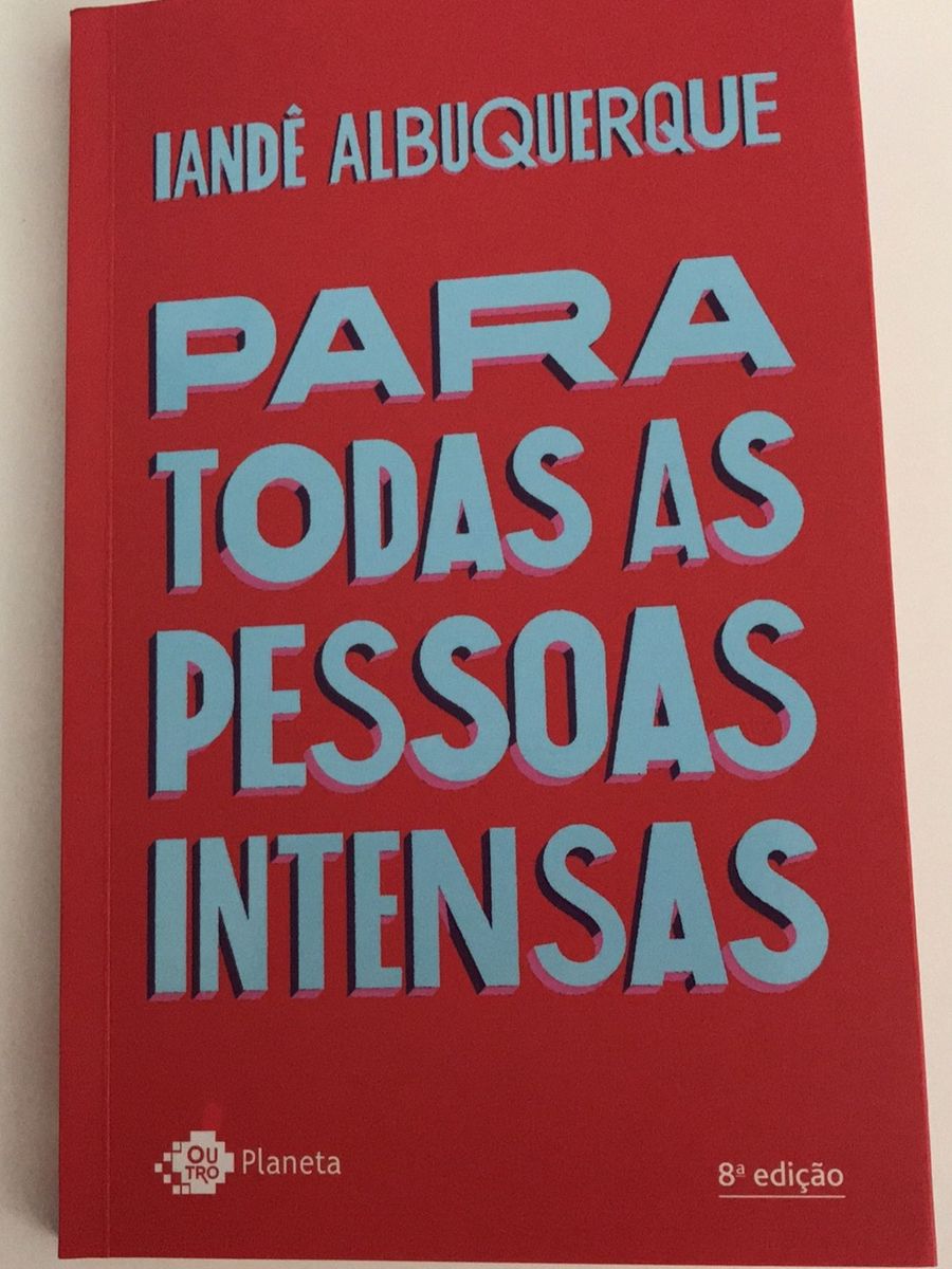 Livro para Todas As Pessoas Intensas | Livro Nunca Usado 48797596 | enjoei