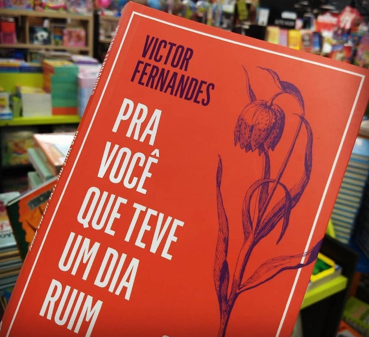 Livro Para Voc Que Teve Um Dia Ruim Por Victor Fernandes Livro Editora Outro Planeta Nunca