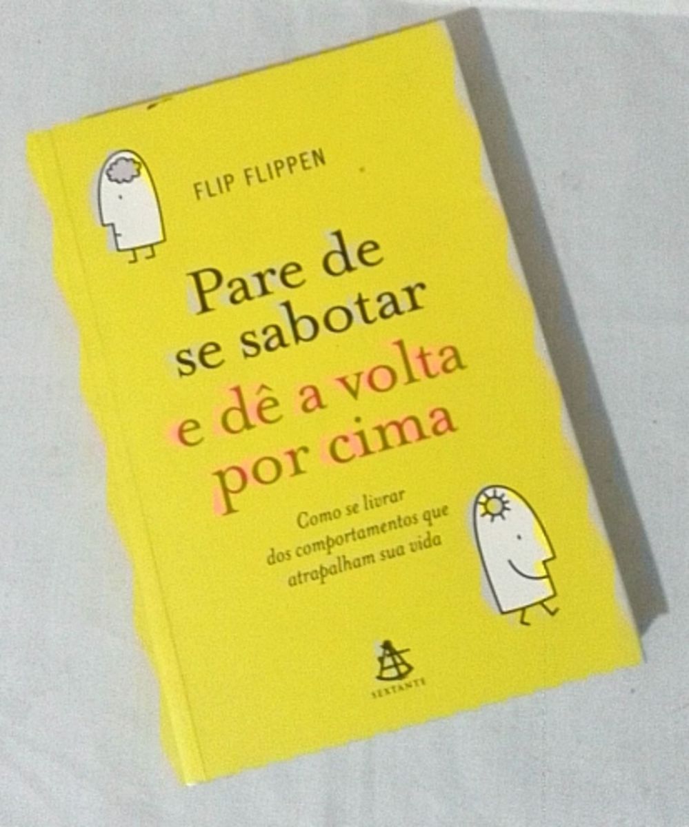 Livro Pare de Se Sabotar | Livro Flip Flippen Usado 1442950 | enjoei