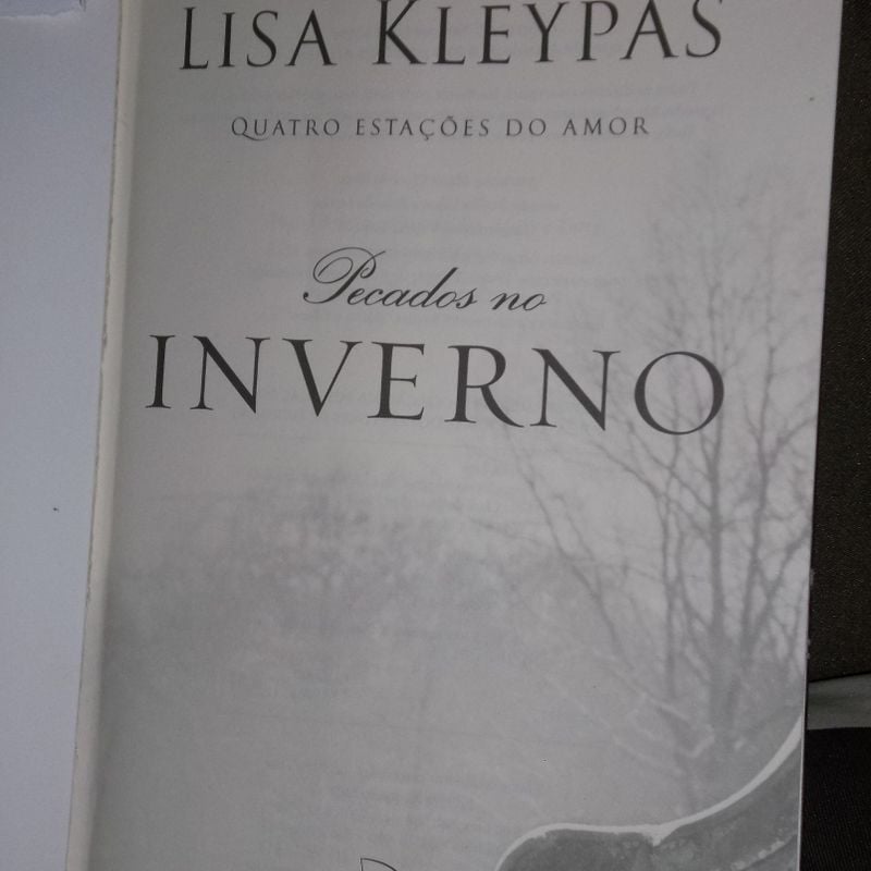 Pecados no inverno, de Lisa Kleypas