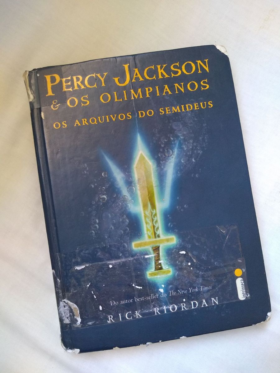 Livro Percy Jackson E Os Olimpianos Livro Intrinseca Usado Enjoei