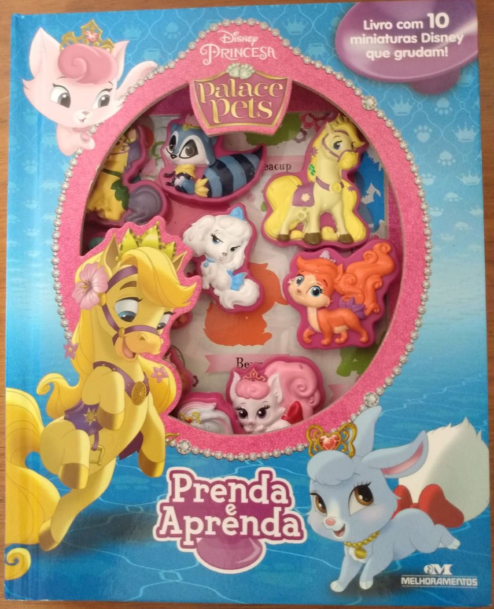 Livro Pet Palace Pets Animais Princesas Disney | Livro Disney Usado ...