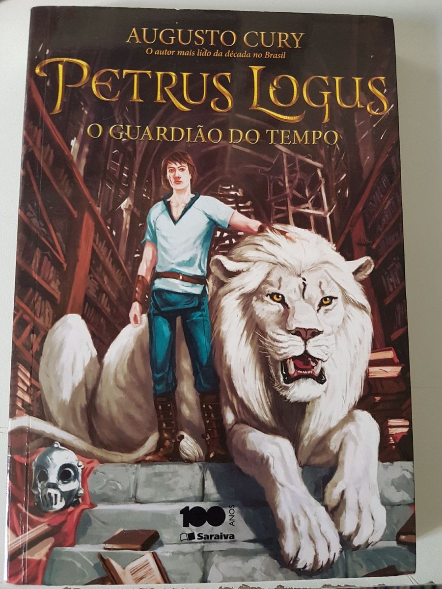 Livro Petrus Logus O Guardião do Tempo Livro Saraiva Usado enjoei