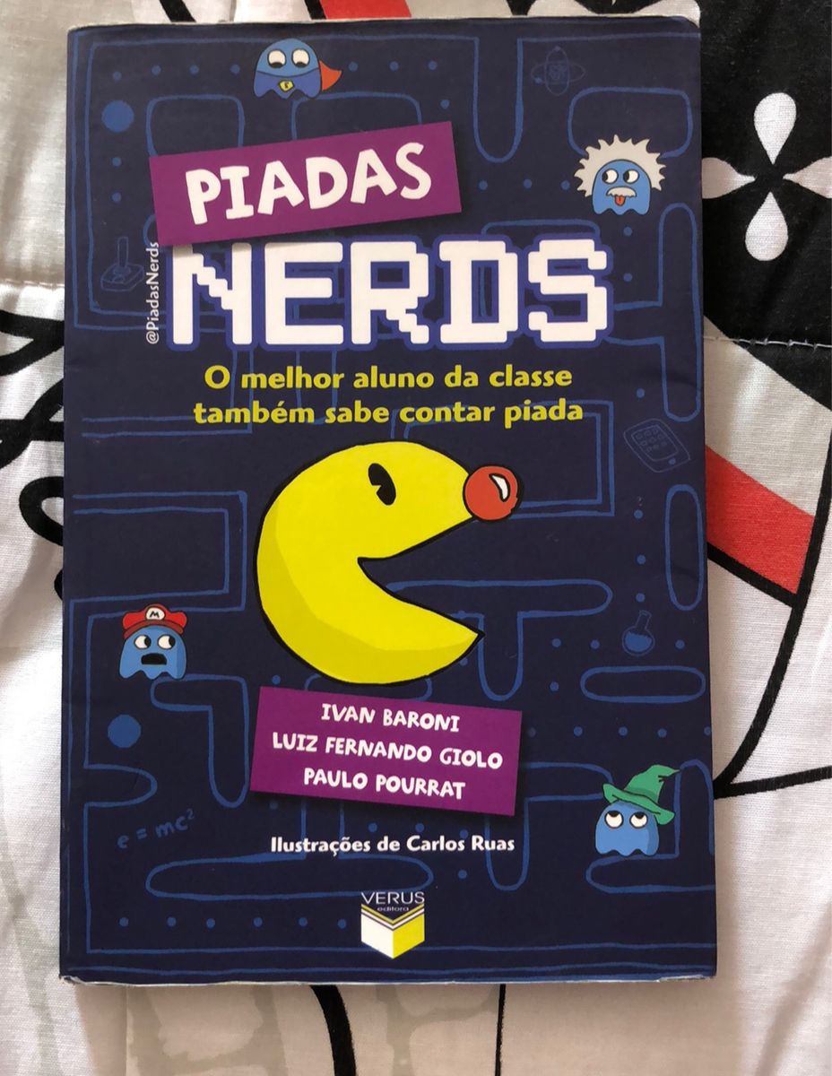 Livro Piadas Nerds O Melhor Alino Da Classe Também Sabe Contar Piadas