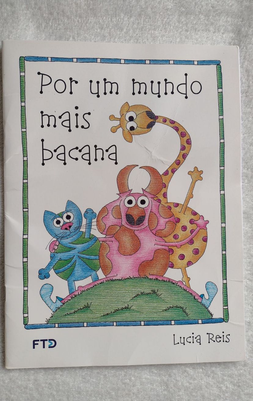 Livro por Um Mundo Mais Bacana, Lucia Reis | Livro Ftd Nunca Usado ...