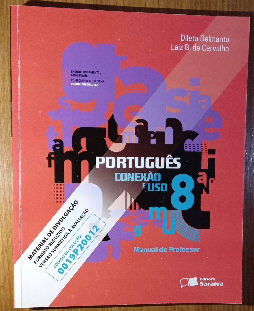 Livro:português Conexão e Uso - 8 Ano - Livro do Professor | Livro ...