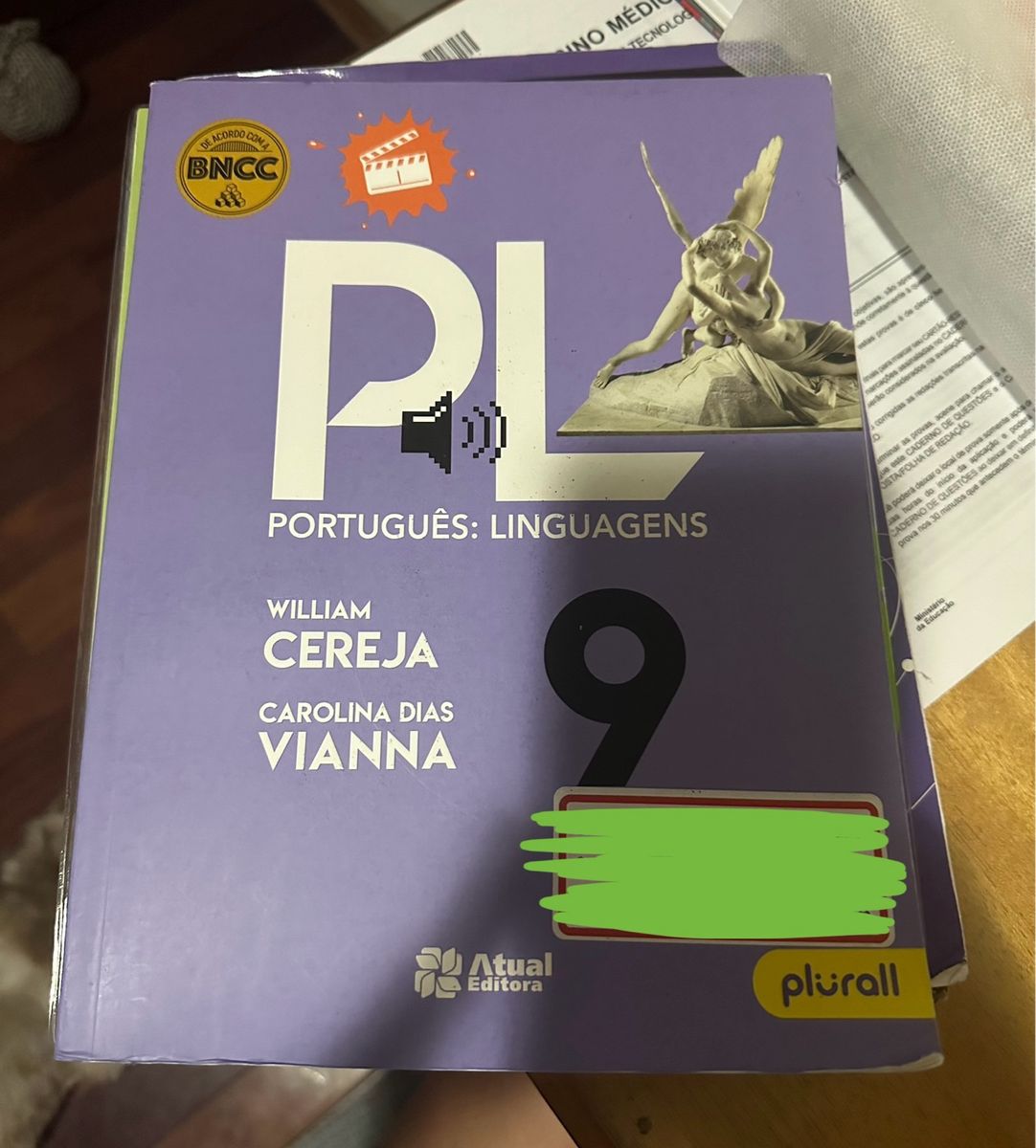 Livro Português Linguagens 9º Ano | Livro Editora Atual Usado 95187122 ...